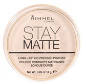 Rimmel London Stay Matte Pressed Powder - 001 Transparent - Powder