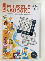 Pluszle & Sudoku 4 tot 7 sterren, puzzelboek editie 1