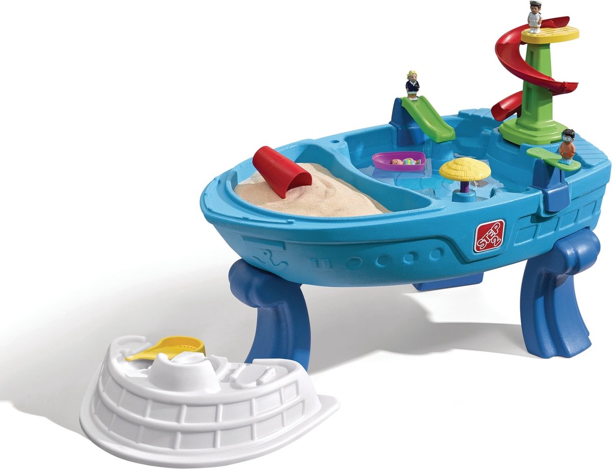 Step2 Fiesta Cruise Boot Watertafel - Met Deksel en 10 accessoires - Waterspeelgoed voor kind - Activiteitentafel met water voor de tuin / buiten — afbeelding 16