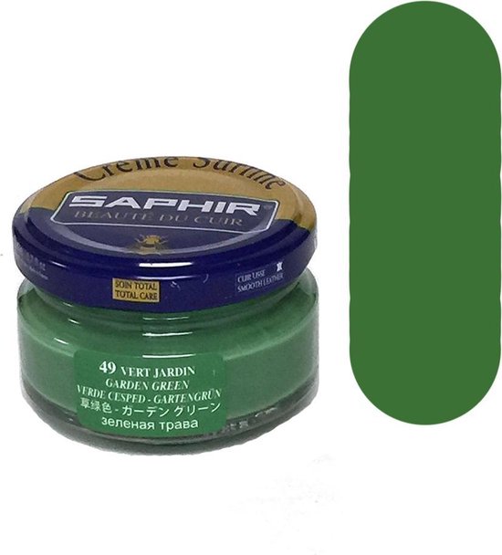 Saphir Creme Surfine (schoenpoets) Blad Groen