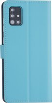 Samsung hoesje voor Galaxy A31 - LichtBlauw - Book Case - Kaarthouder (A315F)