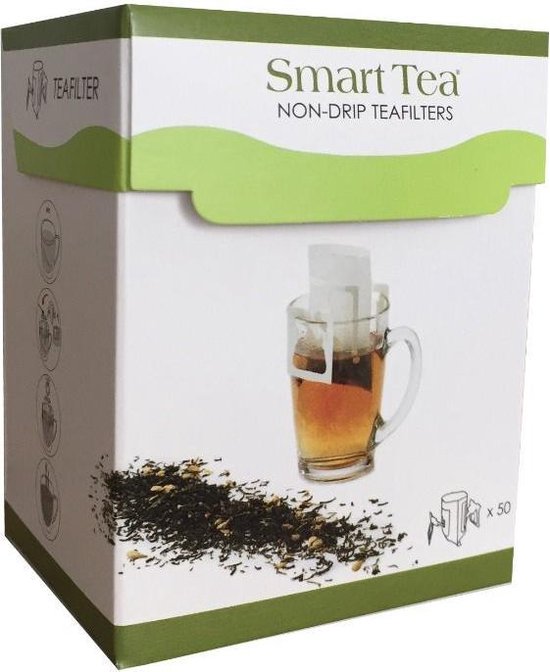 Dan Helaas Dosering Theefilters Papier - Theefilters Voor Losse Thee - Smart T filter - Smart  Tea (3 doosjes) | bol.com