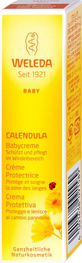 Weleda Baby Reisflesje Calendula Wind- en Weerbalsem - babycrème - reisverpakking  (10 ml)
