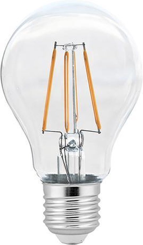 Veel binnen spier TWILIGHT LED FILAMENT LAMP A60 - E27 230V 4W 6500K koud wit - 25 000  branduren en 5... | bol.com