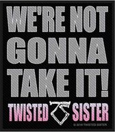 Twisted Sister Patch We're Not Gonna Take It! Multicolours