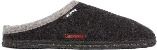 Giesswein Sloffen - Maat 41 - Unisex - zwart,grijs