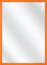Spiegel met Kunststof Lijst - Oranje -  34 x 44 cm