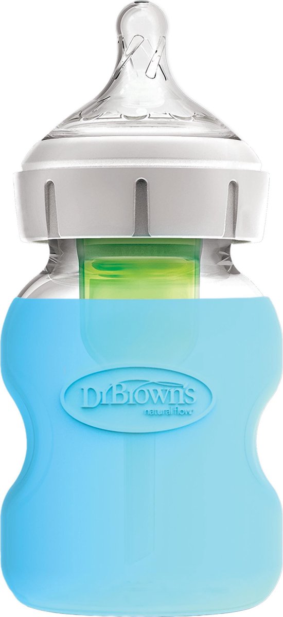 Dr. Brown's flesbeschermer blauw 150 ml BH | bol.com