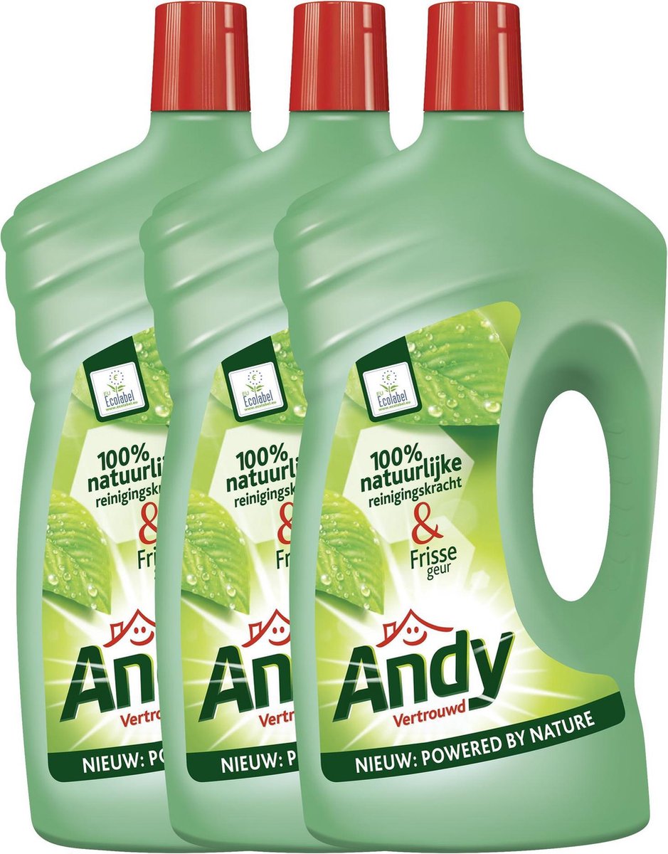 Andy Allesreiniger Vertrouwd - 3 x 1L - Voordeelverpakking