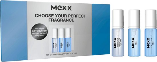 Bol Com Mexx Miniatuur Geurenset Voor Mannen Man Black Man Ice Touch 3x 7 Ml 21 Ml