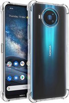 Nokia 8.3 Dun TPU Hoesje Schokbestendig Transparant