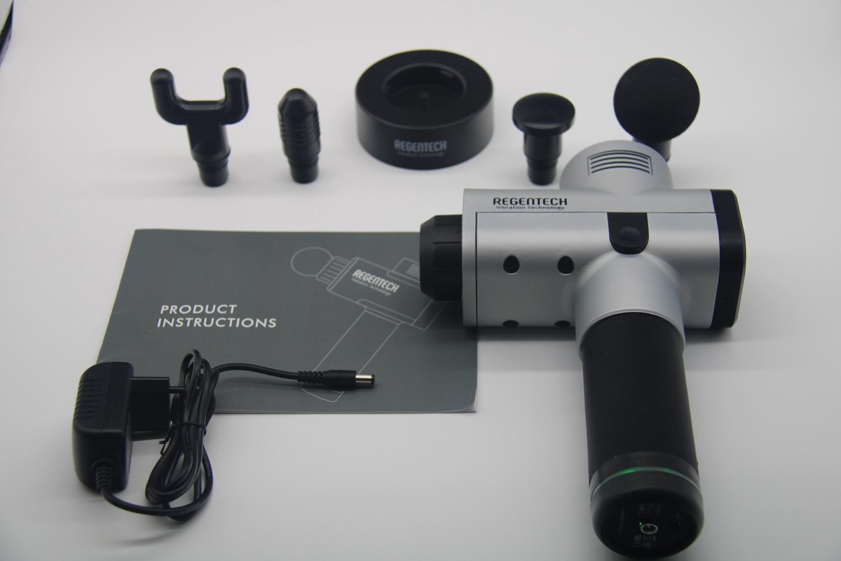 Afbeelding 2 van REGENTECH® Massage Gun - Professioneel Massage Apparaat