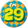 I'm 29 Button 29 Jaar 5,5cm