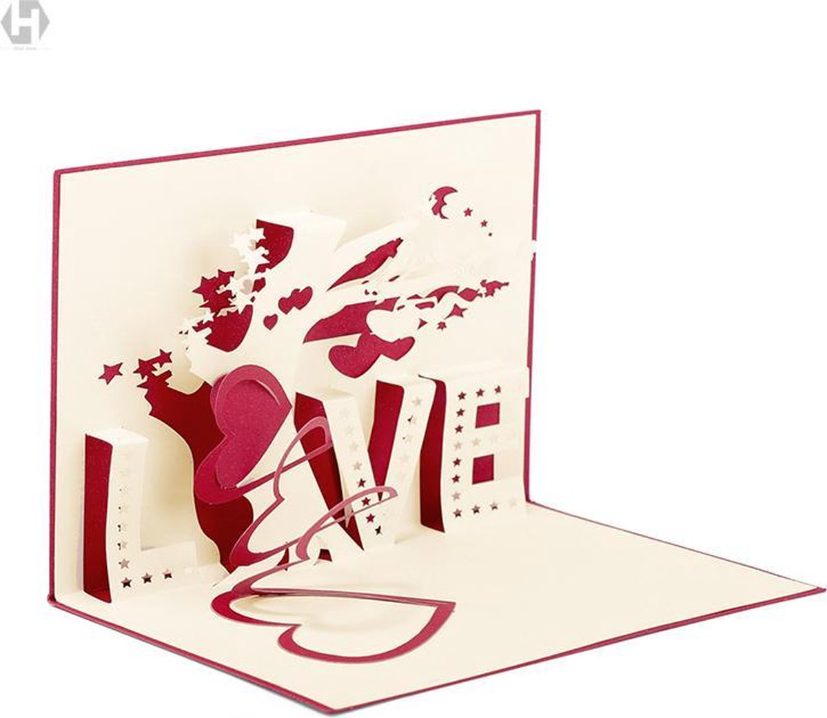 papercrush® Pop-upkaart moederdag, bloemen, madeliefje met vlinder - 3D bloemenkaart voor vrouwen (verjaardagskaart, beterschap, cadeaubon) - beterschapskaart voor collega's en medewerkers