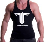 Iron Legion Sports Sporthemd - Stringer - Tanktop - Kleur Zwart - Maat S - Heren