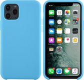 Apple iPhone 11 Pro Lichtblauw Backcover hoesje - silicone