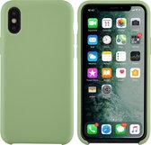 Apple iPhone X-Xs Licht groen Backcover hoesje - silicone