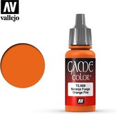 Vallejo 72008 Game Color - Orange Fire - Acryl - 18ml Verf flesje