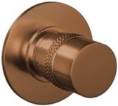 Brauer Copper Edition Stopkraan inbouw - inbouwdeel - PVD - geborsteld koper