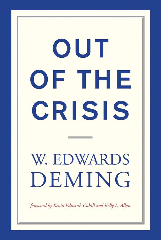 Out of the Crisis, reissue - cover