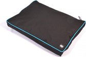 Duvo+ Block kussen siesta caviar Zwart 68x110x10cm