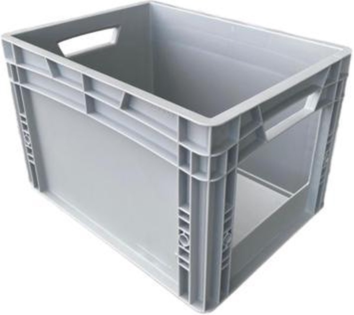 Eurobox Plastic Krat - Met Grijpopening - 40 x 30 x 27 cm