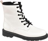 Oxmox Dames Witte veterboot - Maat 37 | bol.com