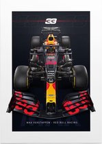 Max Verstappen (Red Bull Racing F1 2020) - Foto op Forex - 30 x 40 cm