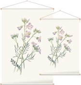 Pinksterbloem (Ladys Smock) - Foto op Textielposter - 120 x 180 cm