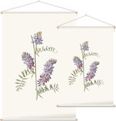 Vogelwikke (Tufted Vetch) - Foto op Textielposter - 40 x 60 cm