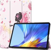 Huawei MatePad 10.4 Tri-Fold Book Case - Flower Fairy