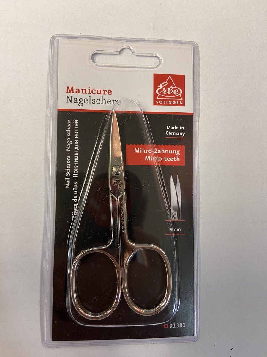 Goedkoopste Erbe nagelschaar 9 cm 91381