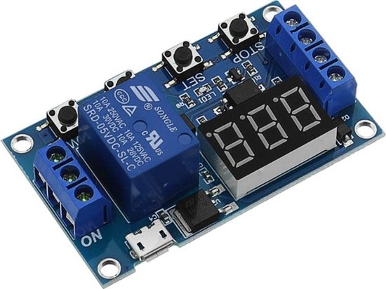 Let op type!! LDTR-WG0199 DC 6V tot 30V een manier relay module delay ...
