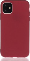 Apple iPhone 8 Back Cover Telefoonhoesje | iPhone 7 | iPhone SE 2020 | Siliconen Hoesje | Rood