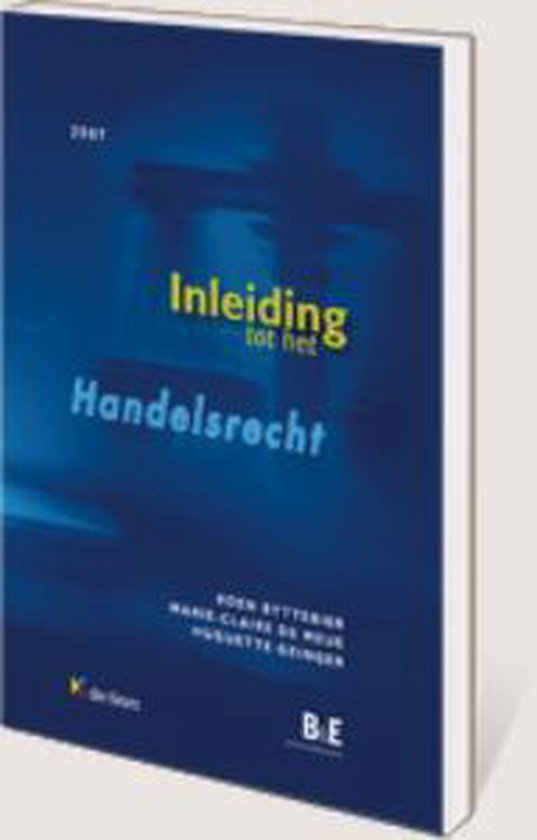 Inleiding tot het handelsrecht - cover