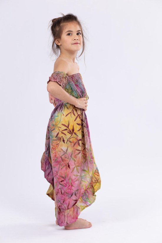 Wind zoeken Illustreren Kinder maxi jurk, Earth Colours, Our Little Pearls, maat one size, super  stretch... | bol.com