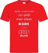 T-shirt met audi logo maat 2XL