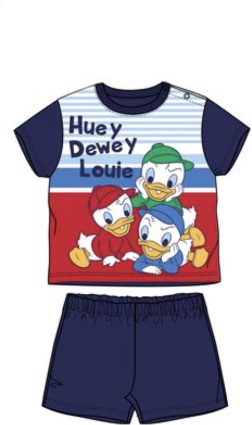 Disney Huey - Dewey - Pyjama Louie BABY - bleu - taille 86/18 mois