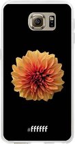 Samsung Galaxy S6 Hoesje Transparant TPU Case - Butterscotch Blossom #ffffff