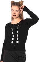Banned Cardigan -2XL- Esotericat Zwart