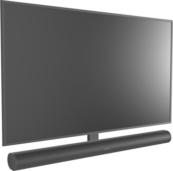 Cavus soundbarbeugel voor Sonos Arc Ultra, VESA frame, zwart, flexibele montage met draaibare tv-muurbeugel, stevig en strak