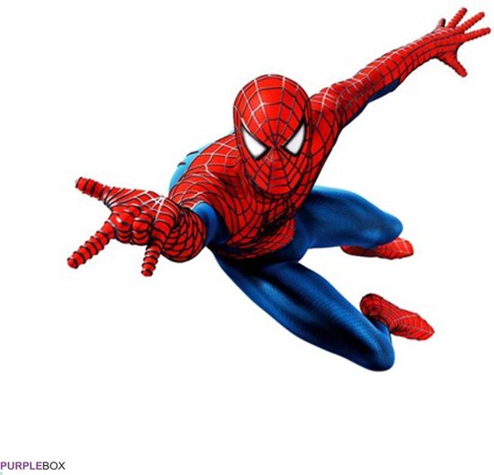 Nachtvlek Aantrekkelijk zijn aantrekkelijk winkelwagen Muursticker Spiderman 3D | bol.com