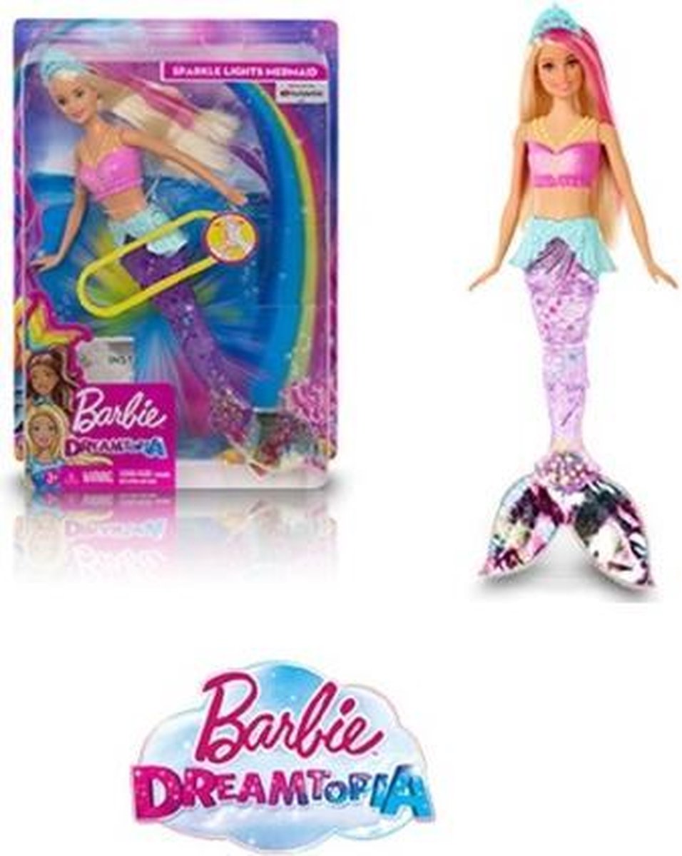 Barbie - Dreamtopia - Zeemeermin - Twinkellichtjes - Van Mattel - Sparkle  Lights... | bol.com