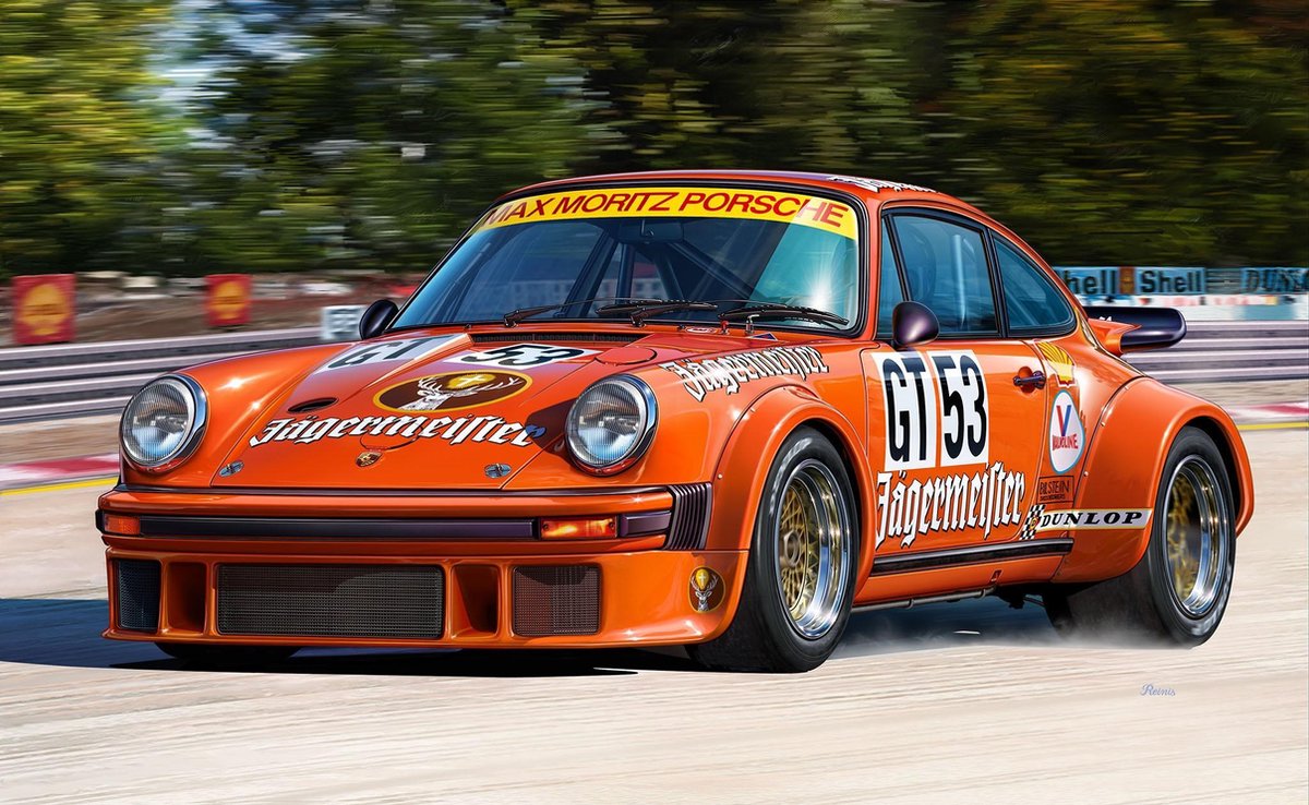 Revell Modelbouwpakket Auto - 07031 Porsche 934 RSR -Jägermeister- Plastic - 1:24 - Modelbouw — afbeelding 7