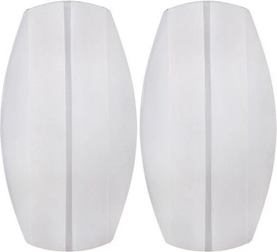KELERINO. Comfortabele Silicone Schouder Pads voor BH-Bandjes BH accessoire - Transparant