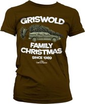 National Lampoon's Christmas Vacation Dames Tshirt -2XL- Griswold Family Christmas Bruin