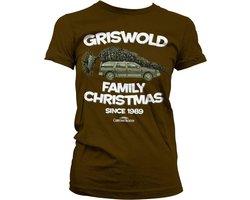 National Lampoon's Christmas Vacation Dames Tshirt -2XL- Griswold Family Christmas Bruin