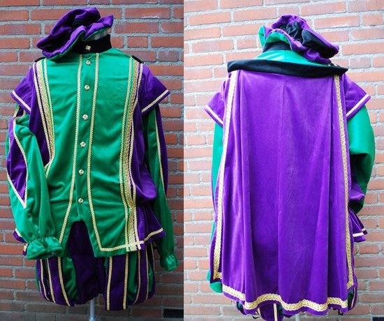 Luxe Sinterklaas Kostuum 10Delig