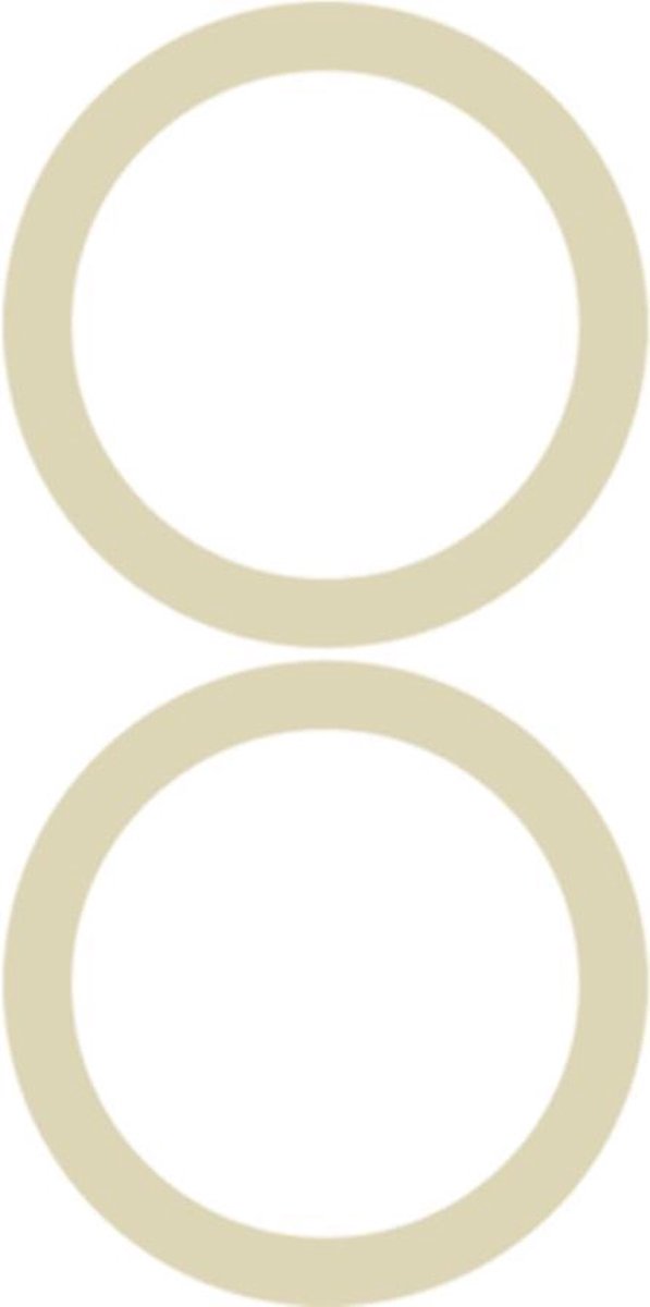 Sigg Dichtingsring Kbt 2,4 Cm Rubber Beige 2 Stuks