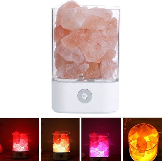 Sunshine M4 Creative HIMALAYA Crystal zout lamp USB charge gezonde Rock  tabel desk... | bol.com